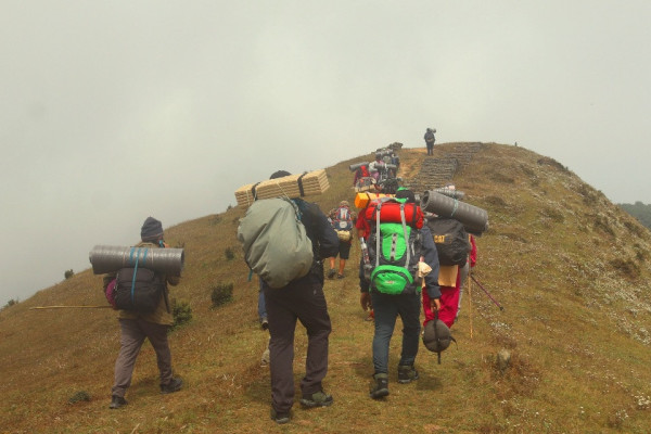 मनोरम दृश्य एकै यात्रामा अवलोकन गर्न सकिने मुन्दुम पदमार्ग