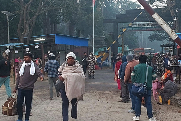 नेपाल–भारत नाका आज रातिदेखि तीन दिन बन्द हुने