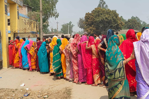 रौतहटमा ३८ प्रतिशत मत खस्यो