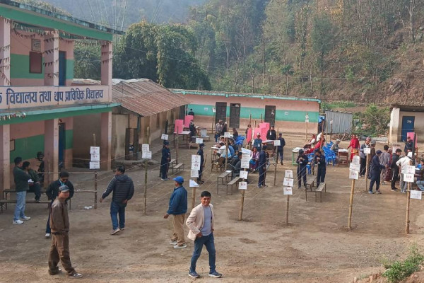 रोल्पामा ४३ प्रतिशत मतदान