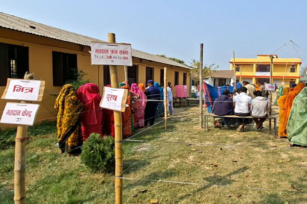 सिरहामा ६५ प्रतिशत मतदान, पुरुषभन्दा महिला मतदाता धेरै 