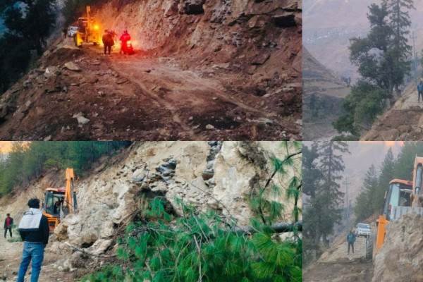 पहिरो पन्छाएपछि जुम्लाका चार केन्द्रका मतपेटिका सदरमुकाम ल्याइँदै