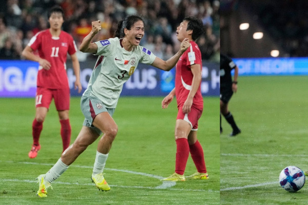 डिफेन्डिङ च्याम्पियन चीनद्वारा उत्तर कोरिया पराजित