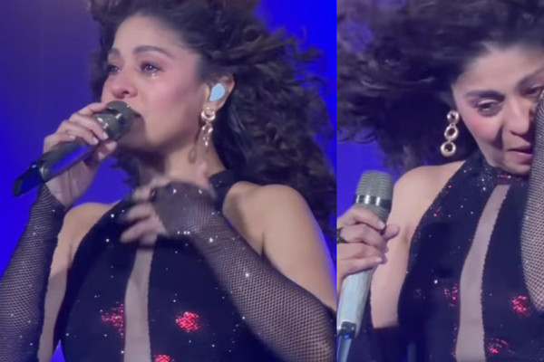 गीत गाउँदा स्टेजमै किन रोइन् सुनिधि ?