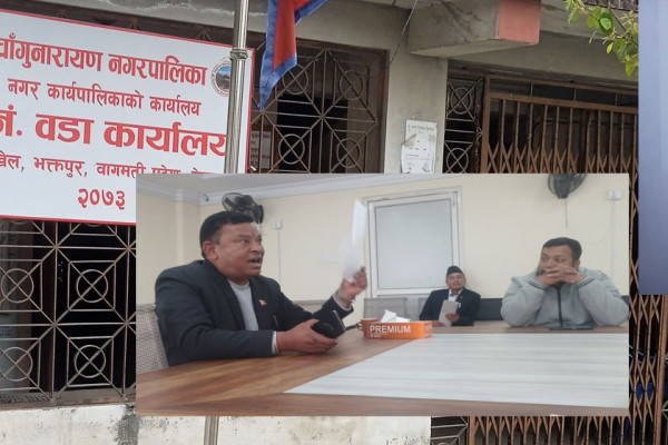 अवैध माटो उत्खनन्‌विरुद्ध चाँगुबासी आन्दोलित