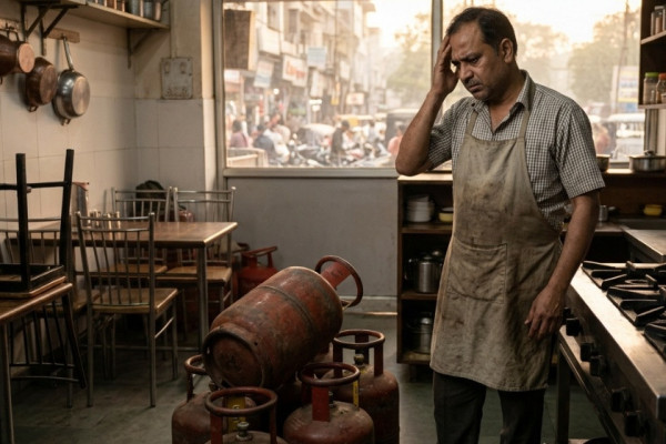 मध्यपूर्वको युद्धले भारतमा ग्यास अभाव : संकटमा रेस्टुरेन्ट व्यवसाय