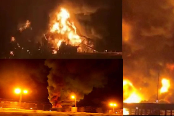 खाडी क्षेत्रमा तीन थप कार्गो जहाजमाथि आक्रमण, कच्चा तेलको मूल्य पुनः सय डलर नजिक