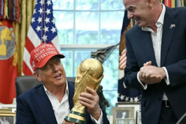 इरान विश्वकप खेल्न आउँदा सुरक्षाको जिम्मा आफैँले लिनुपर्छ : ट्रम्प