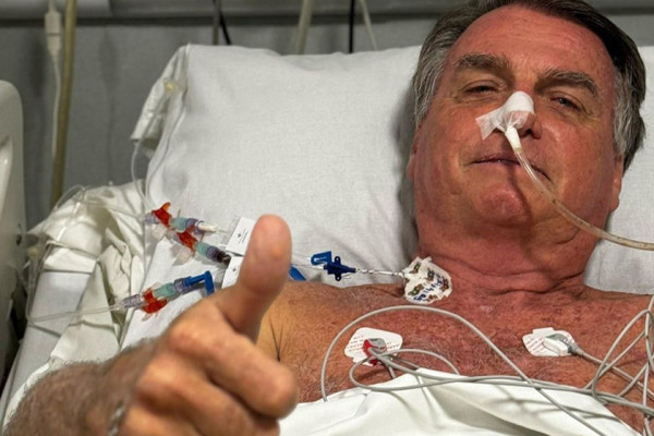 ब्राजिलका पूर्वराष्ट्रपति बोल्सोनारो अस्पताल भर्ना