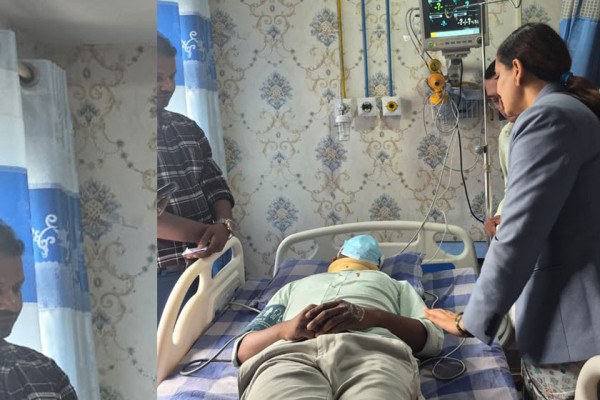नारायणी अस्पताल घटनाका घाइते चिकित्सक ट्रमा सेन्टरमा, मन्त्री मेहताद्वारा स्वास्थ्य अवस्थाको जानकारी