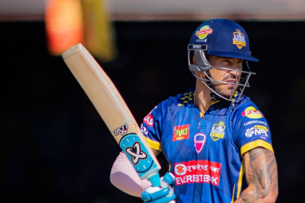 विराटनगर किंग्सलाई आठौँ झट्का, लगातार बलमा प्लेसिस र प्रतिश आउट